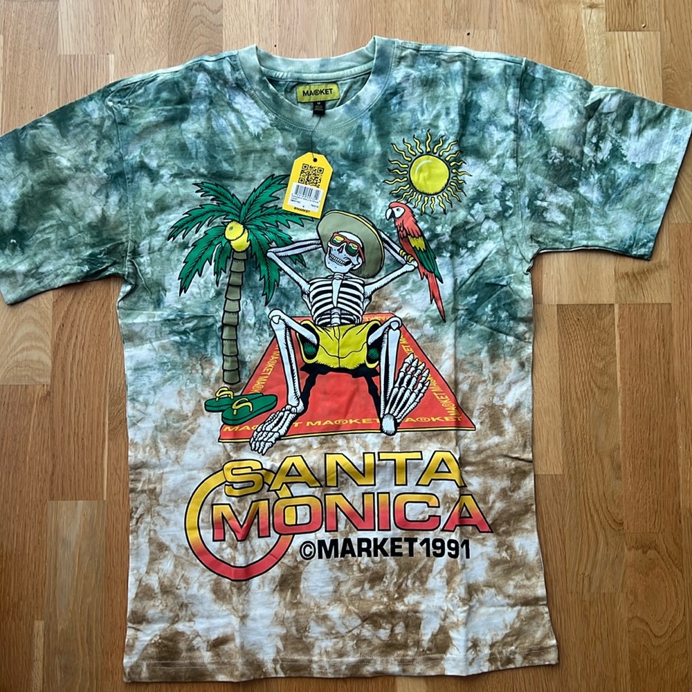 NWT MARKET Paradise Tie-Dye Men’s Medium